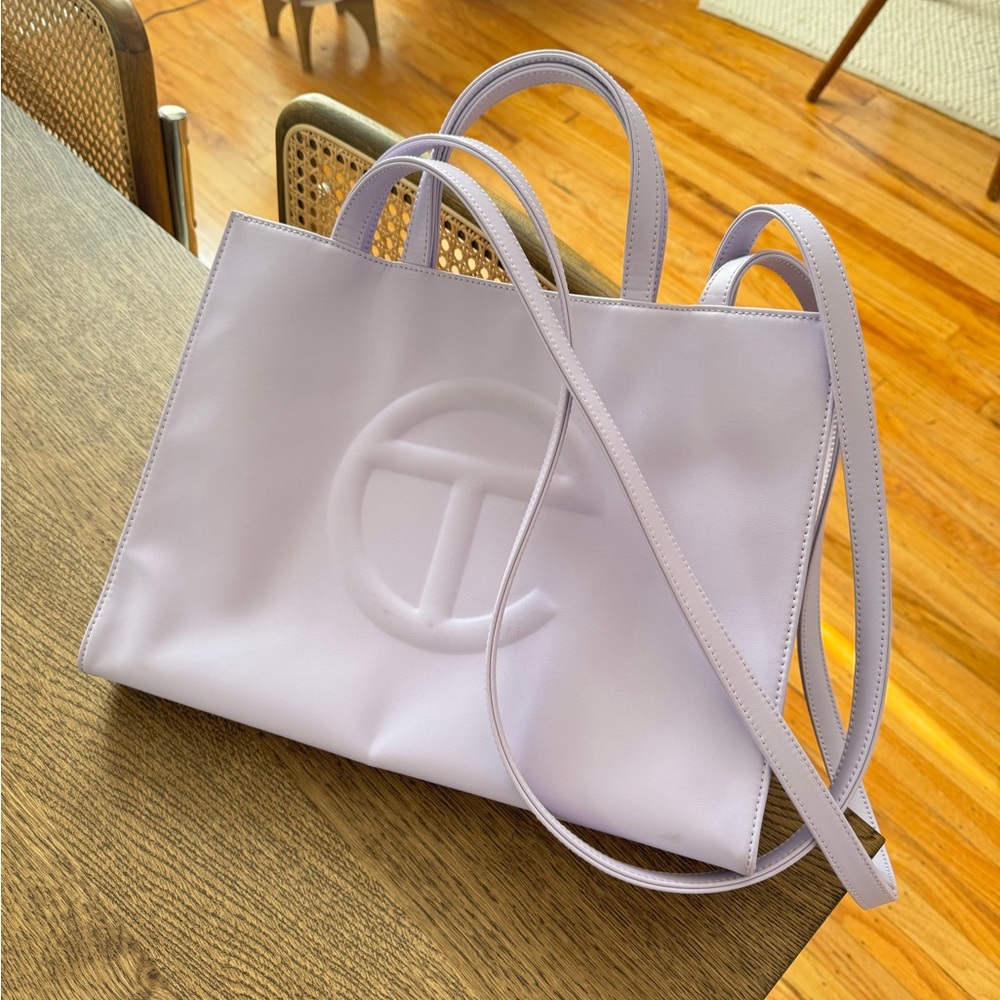 Telfar Medium Shopping Bag - Lavender (only used once)